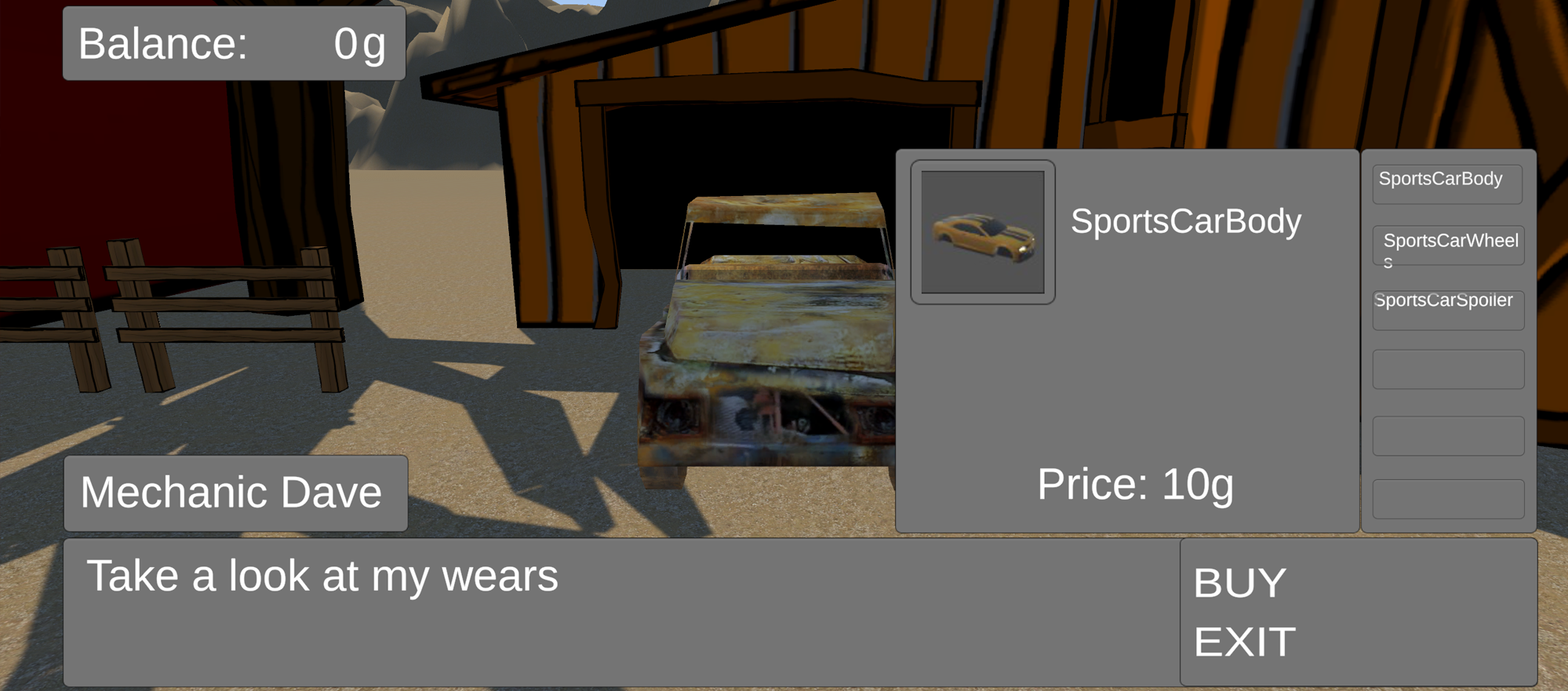 Screenshot of Project 1